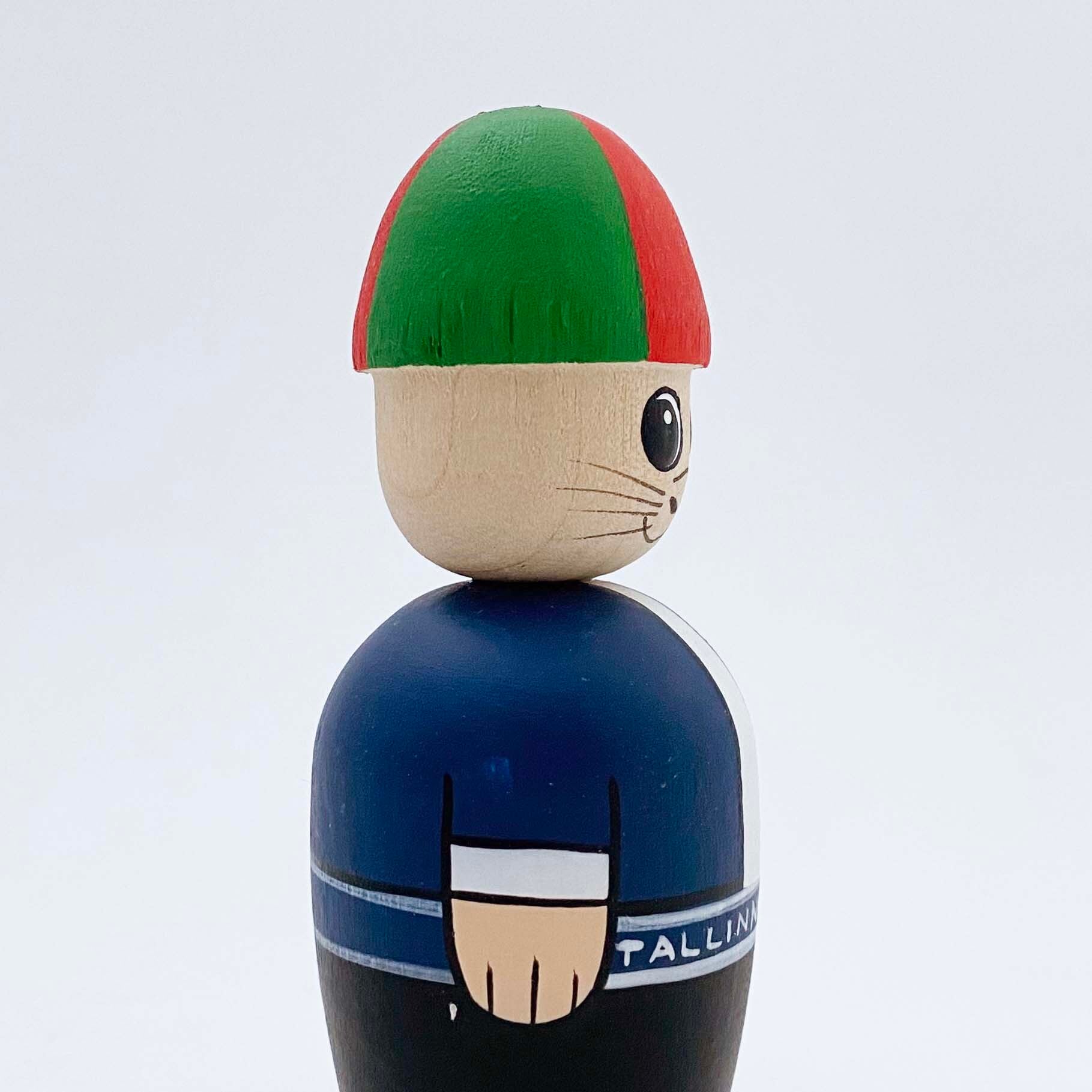 エストニアSALVO人形　復刻ヴィグリこけし