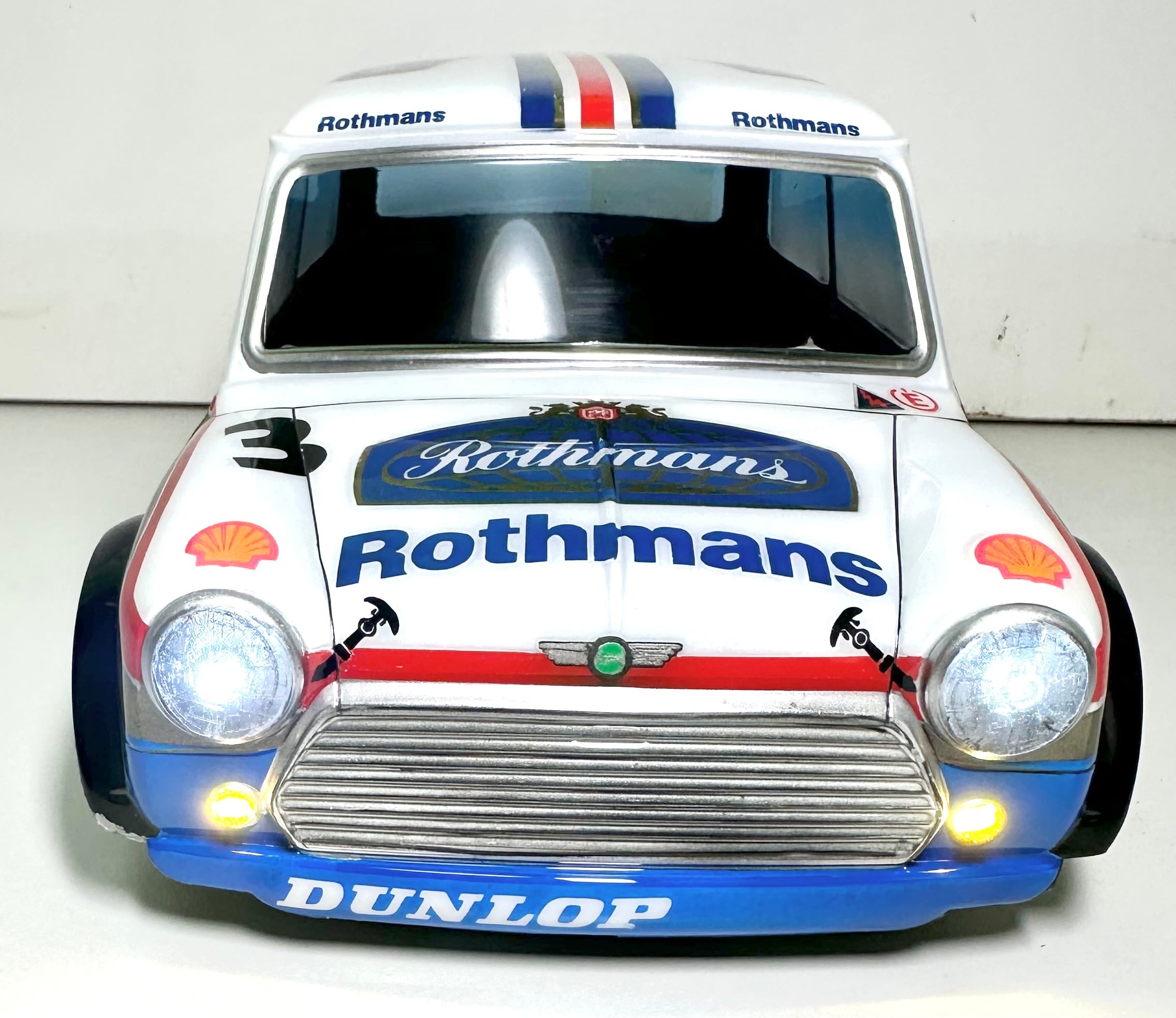 タミヤ 1/10RC ミニクーパーレーシング オリジナル塗装ボディ 新品