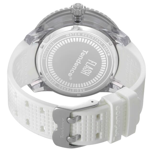 【Tendence テンデンス】TY532003 FLASHフラッシュ（ホワイト）／国内正規品 腕時計