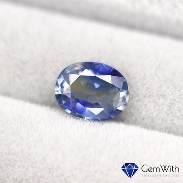 レア】 Fancy Deep Green Blue 0.366ct 0.368ct ファンシー ディープ 