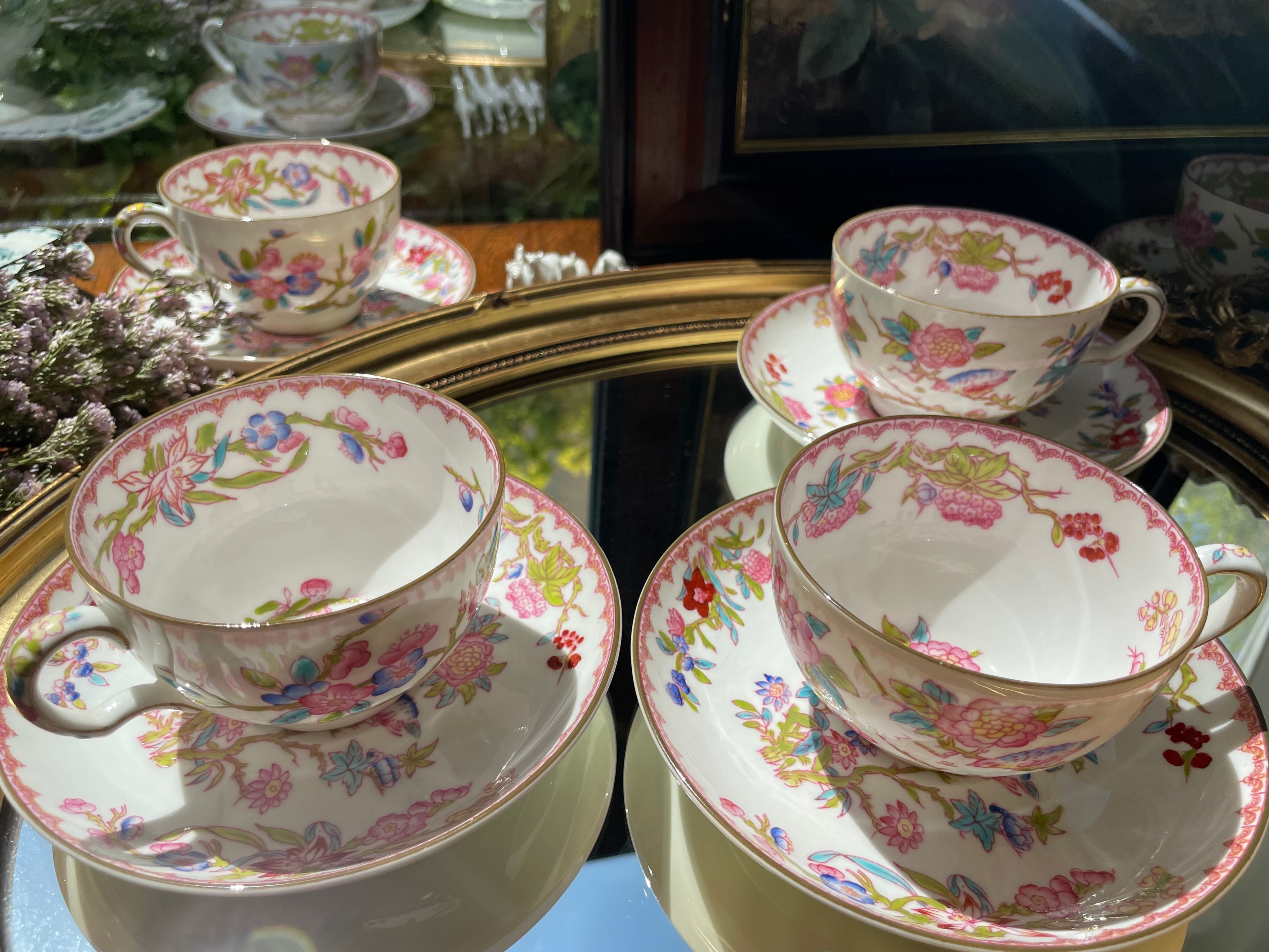 ref : 1529 アンティークティーカップ/ オールドミントン/ Minton 3934