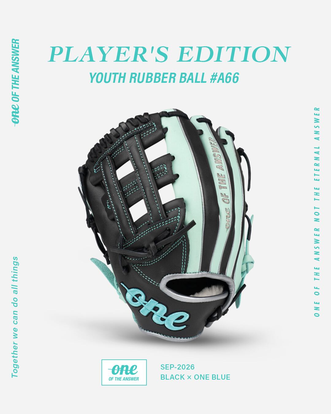 【数量限定】PLAYER'S EDITION | YOUTH RUBBER BALL #A66(左投げ)