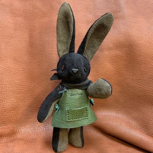 ベルズベア&ベルズラビット専用　ジビエレザー鹿革エプロン