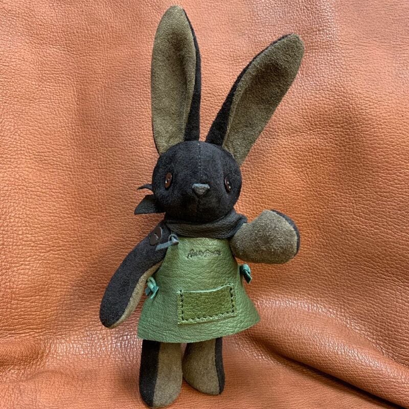 ベルズベア&ベルズラビット専用　ジビエレザー鹿革エプロン