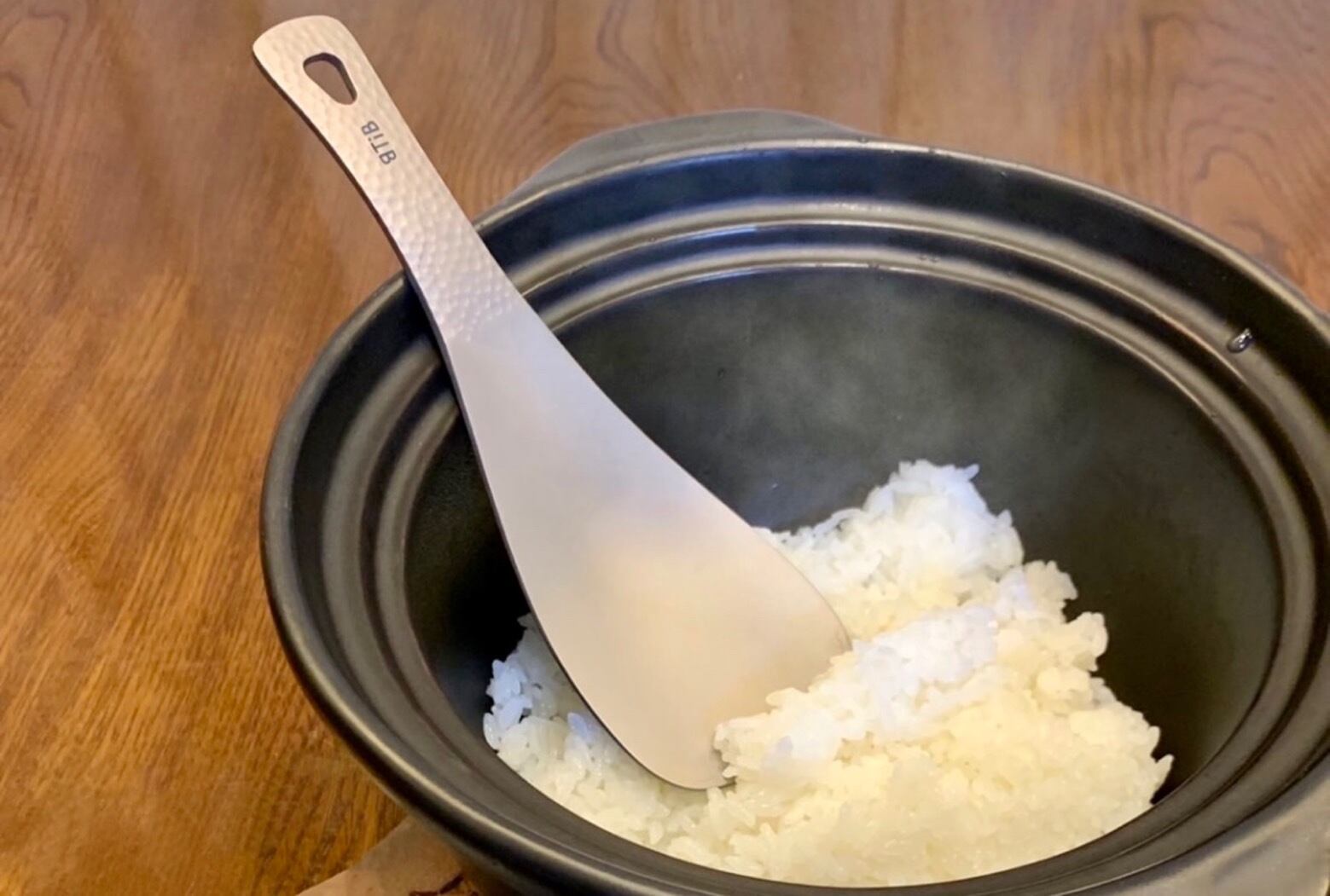 tib5 純チタン製おたま・しゃもじ | BTiB