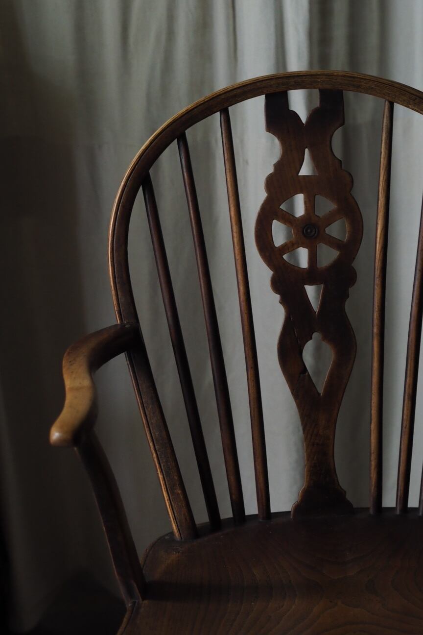 ホイールバックウィンザーチェア-antique windsor chair