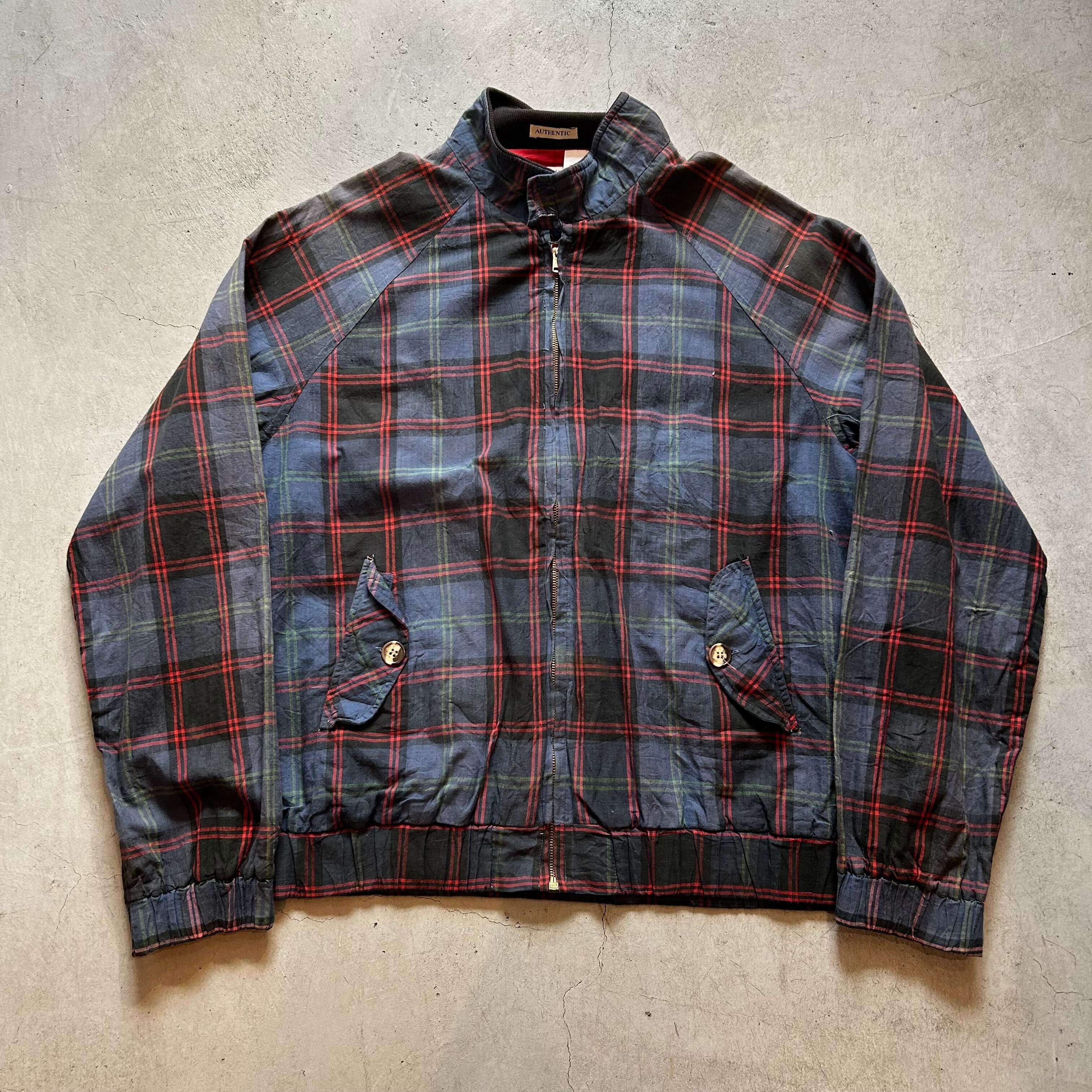 1980s BOAT HOUSE "G-9 Type" Check Jacket【高円寺店】