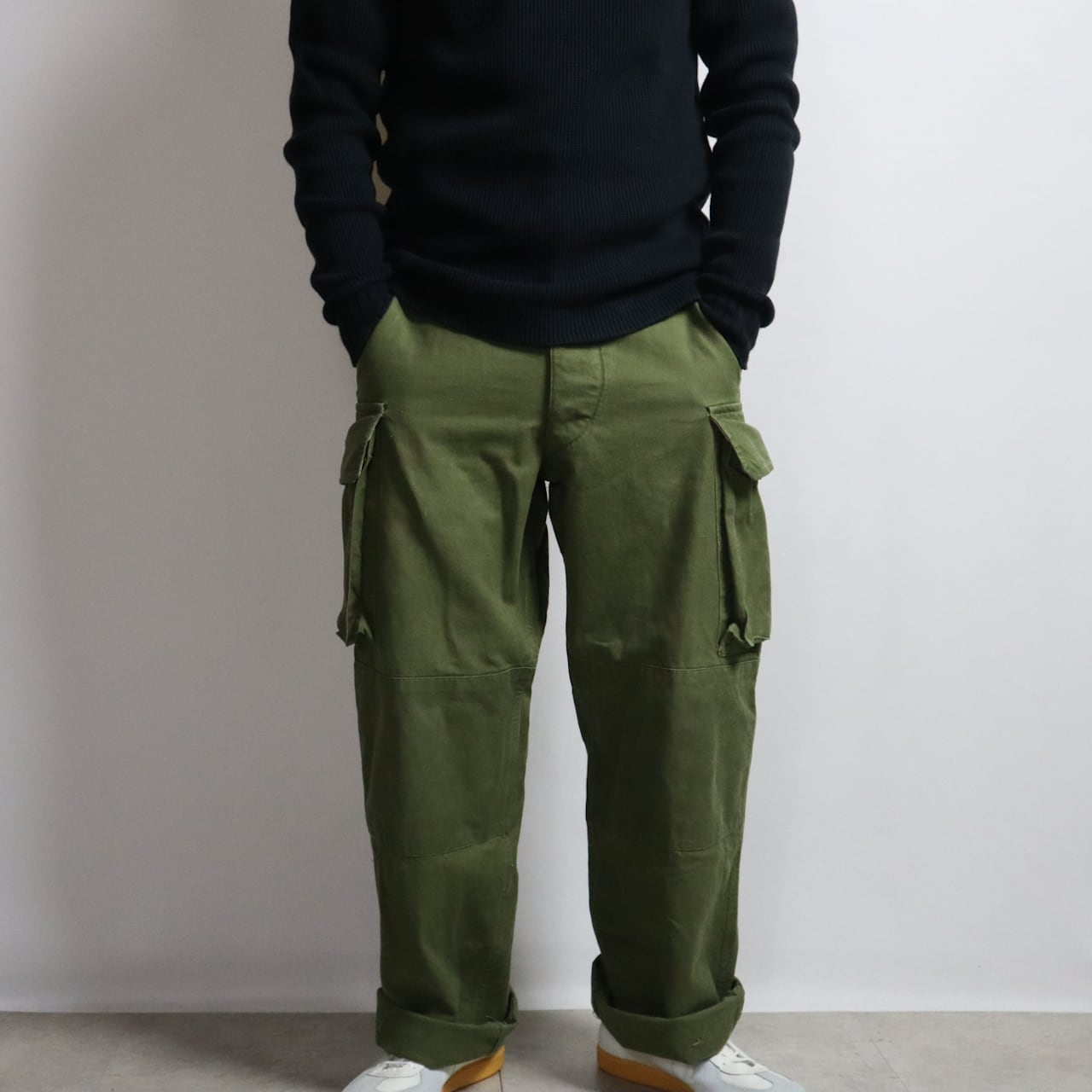 希少 50’S French Army M-47 Cargo Pants