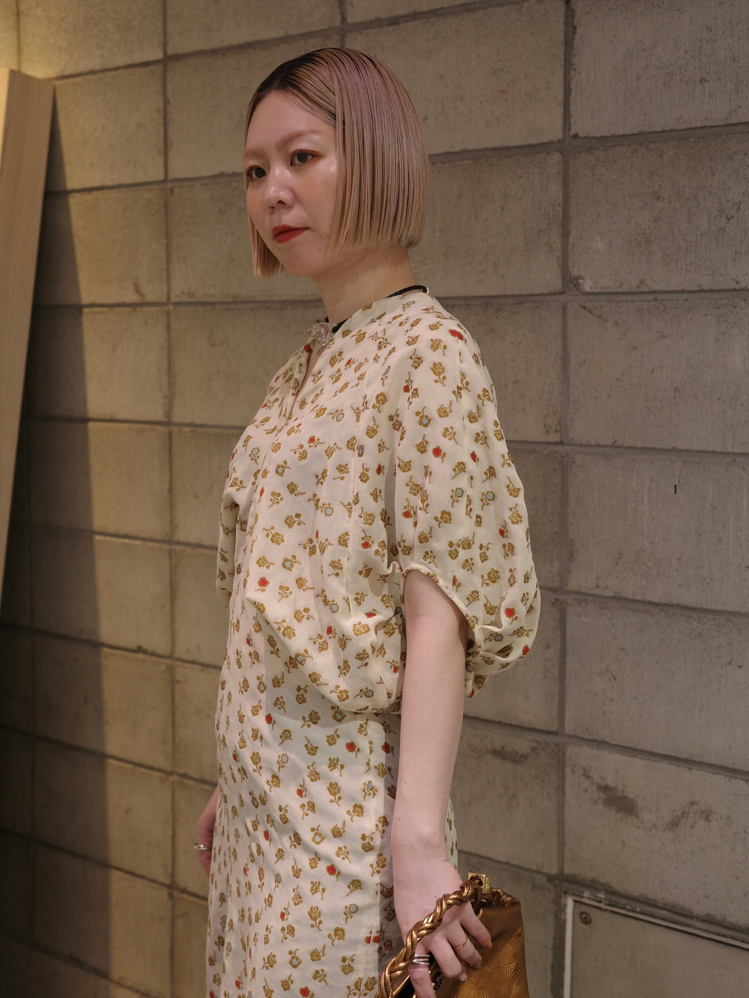 25SS】Mame Kurogouchi マメクロゴウチ / Floral Jacquard 25SS】Mame Kurogouchi マメクロゴウチ / Floral Jacquard