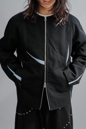 【ADAPTART】The moment when puddles connect BLOUSON