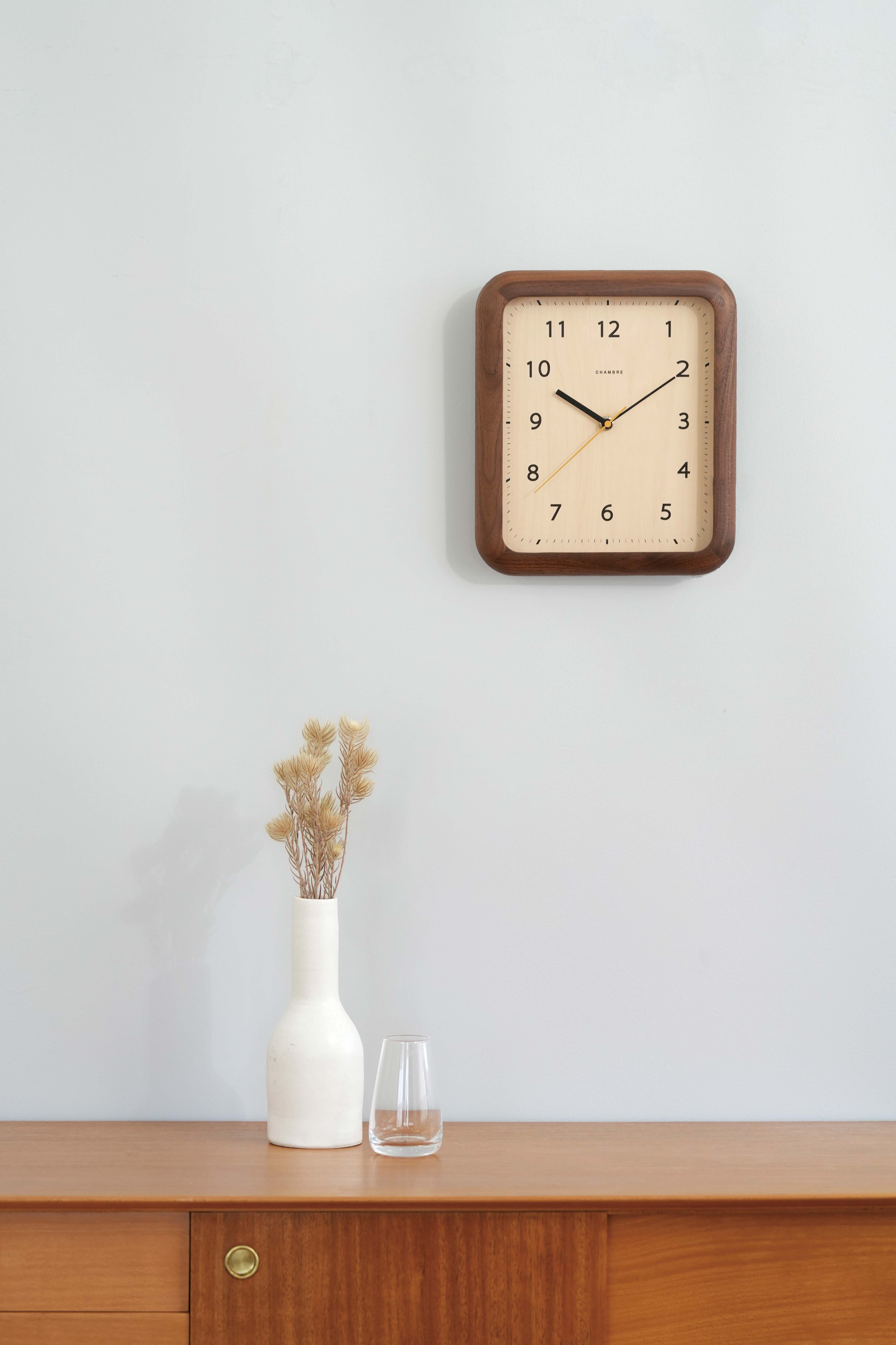 BOOK CLOCK WALNUT | シャンブル【CHAMBRE】byインターゼロ BOOK CLOCK WALNUT | シャンブル【CHAMBRE】byインターゼロ