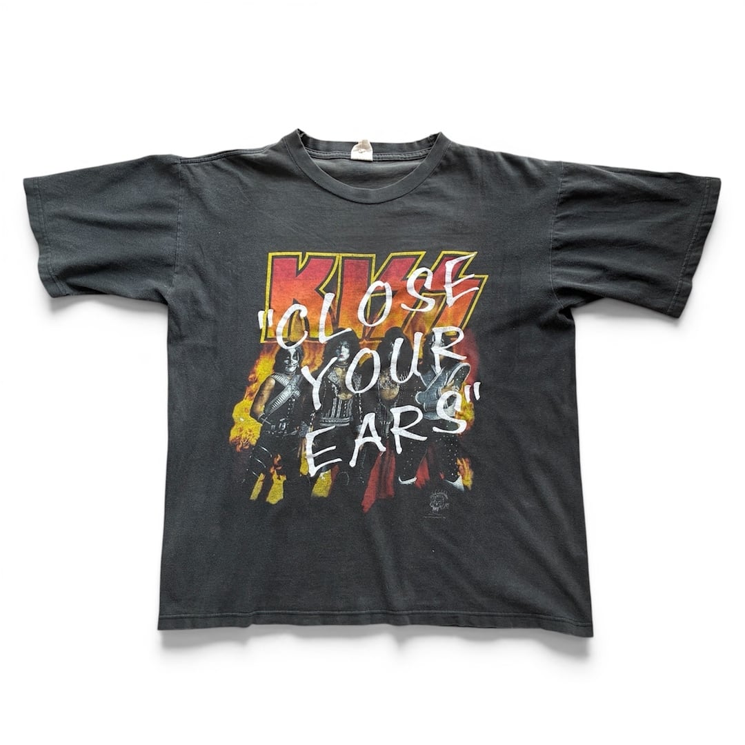 ビンテージ 90s KISS キッス Tシャツ ALIVEⅢ GUNS N ROSES AC/DC
