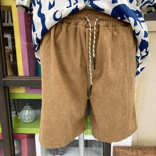 Topanga Men's　コーデュロイパラコードショートパンツ　キャメル