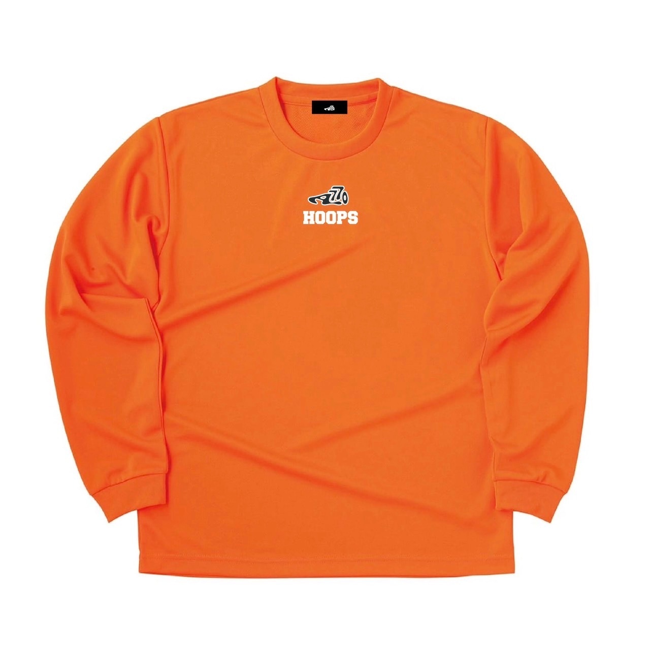 【先行販売】KICKS Logo dry Long T-shirt  /  orange×navy