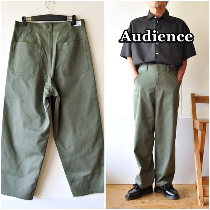Audience オーディエンス カツラギ ユーティリティパンツ 3525 ワイド