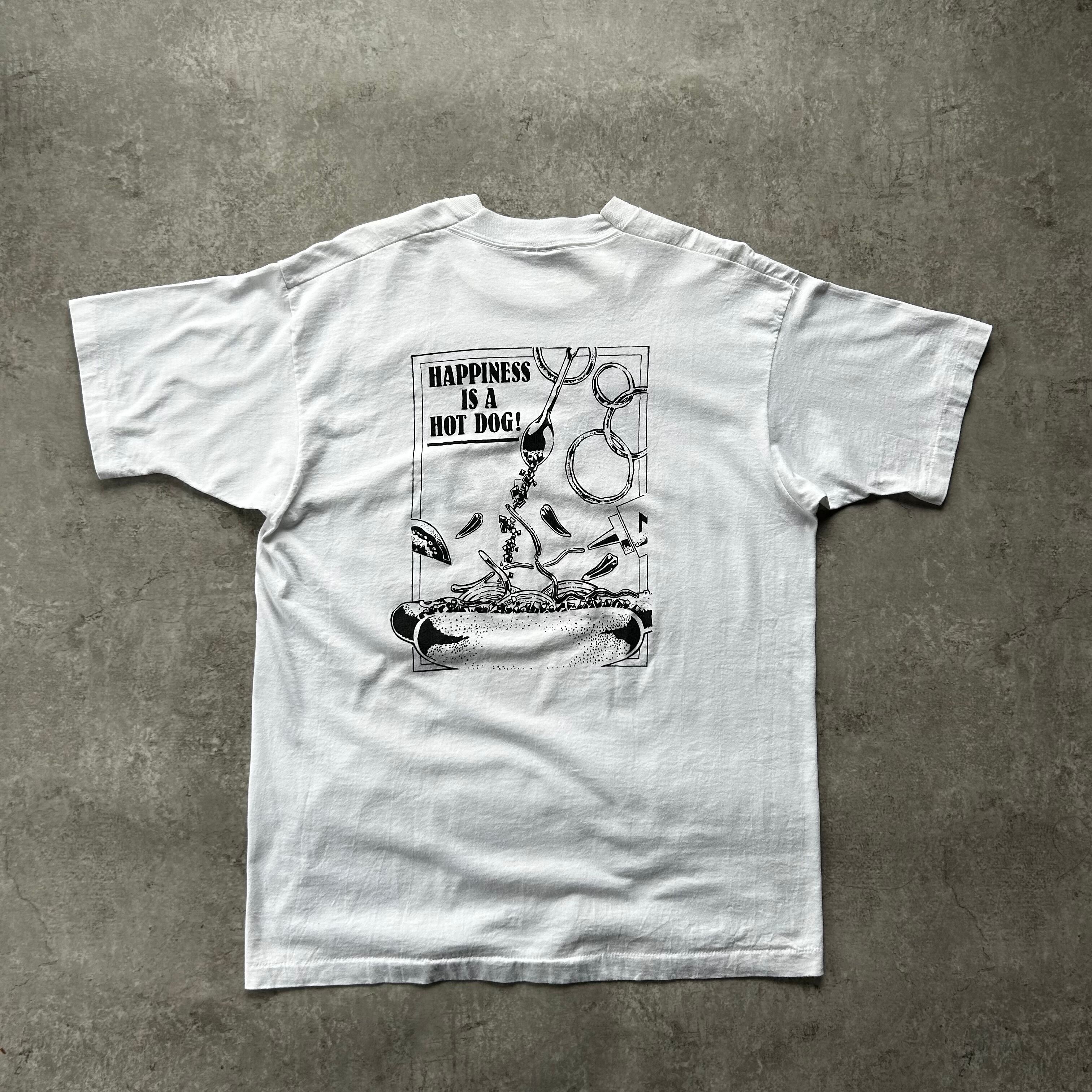 90s フルーツオブザルーム tシャツ USA製 ラットフィンク 白 M 【公式 