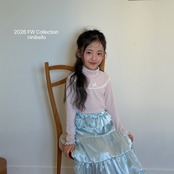 ニニベロ / ninibello / ビジューロングスカート / 韓国子供服 / キッズ / 26winter〖取寄〗*XS~XXL*