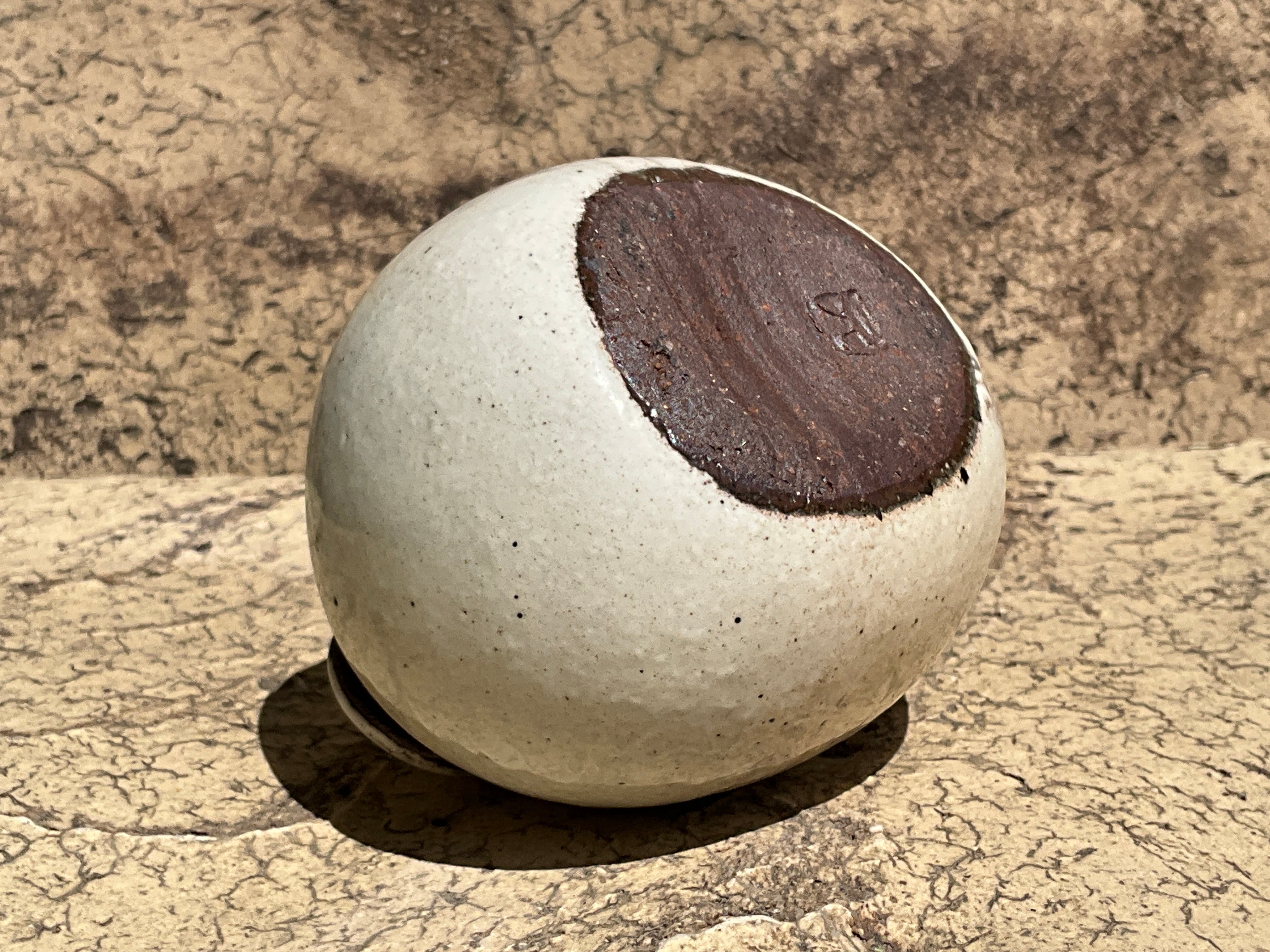 白泥たまご水滴 | ohmitogei