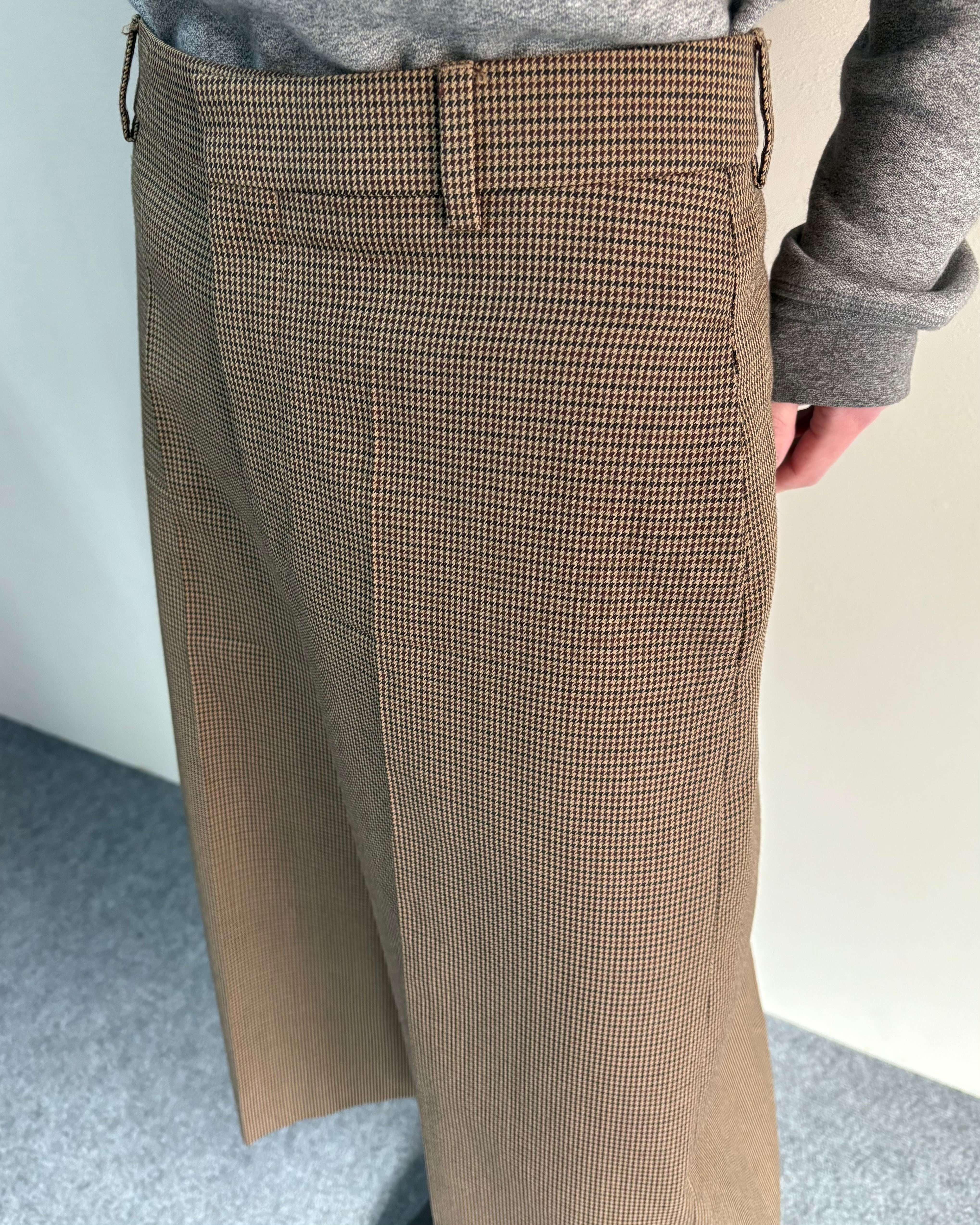 20AW/CELINE】houndstooth wide shorts | blendmarket