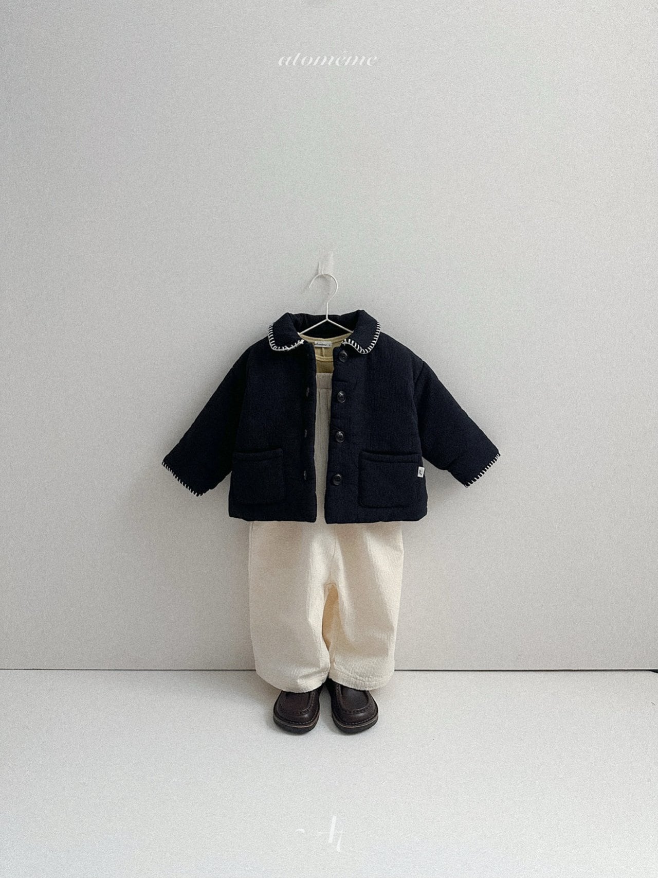 【即納】Winter berry ovarall / atomeme