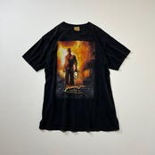 INDIANA JONES　ムービーT　Tシャツ　インディ・ジョーンズ　ブラック　 古着