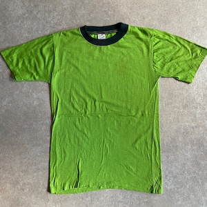 1960s Regnis Dead Stock Vintage Ringer Tee M位
