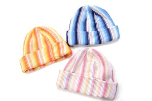 gradation knitted beanie