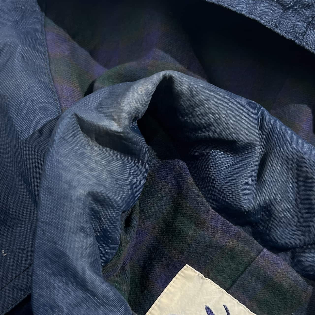 80s 90s HAI SPORTING GEAR ハイスポーティングギア ナイロン ワーク ジャケット M/ネイビー系 メンズ ビンテージ イッセイミヤケ