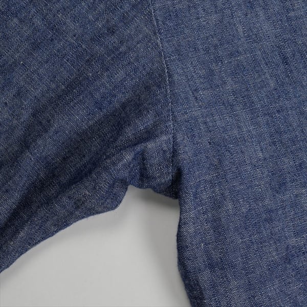 Size【L】 TENDERLOIN テンダーロイン WORK SHT B.D CHAMBRAY S/S BLUE