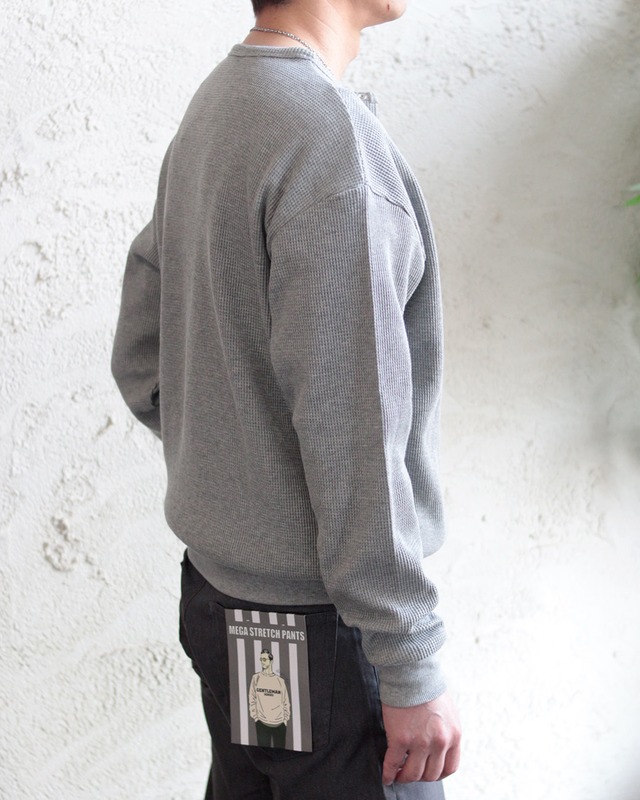 【Select】ワッフルヘンリーロンT　(260334)