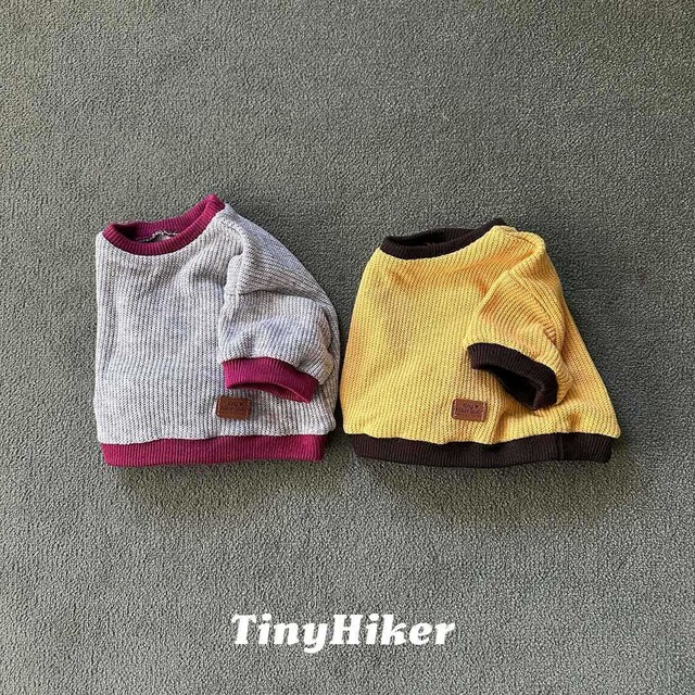 取寄:TinyHiker ユキレイヤードニット ※送料無料