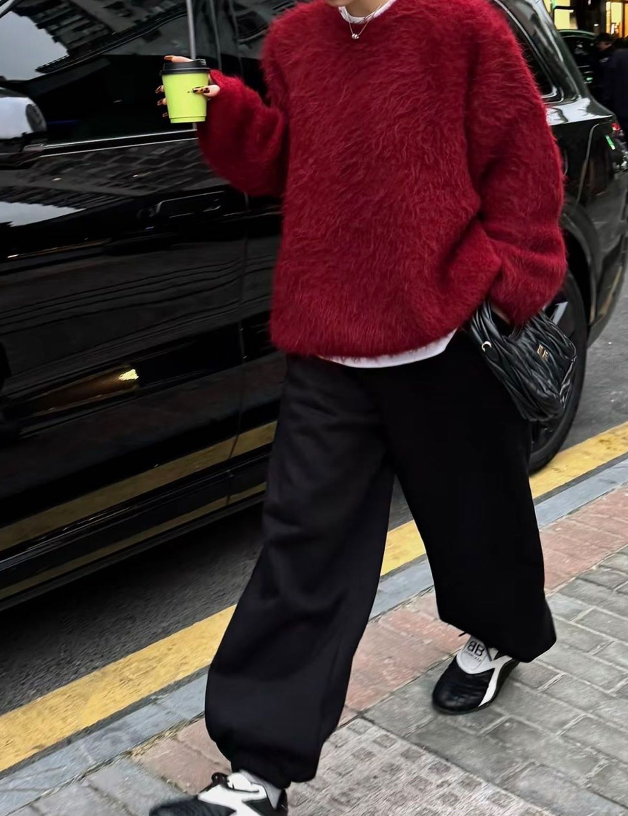 【新作5％OFF・3日間】Over-fit Huwa-Huwa Knit_6colors