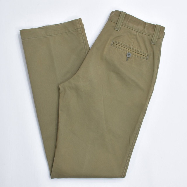 00s ～ EDDIE BAUER コットンツイル チノパン ボトムス ヴィンテージ カーキ ビンテージ USA アメリカ古着 メンズW32インチ相当