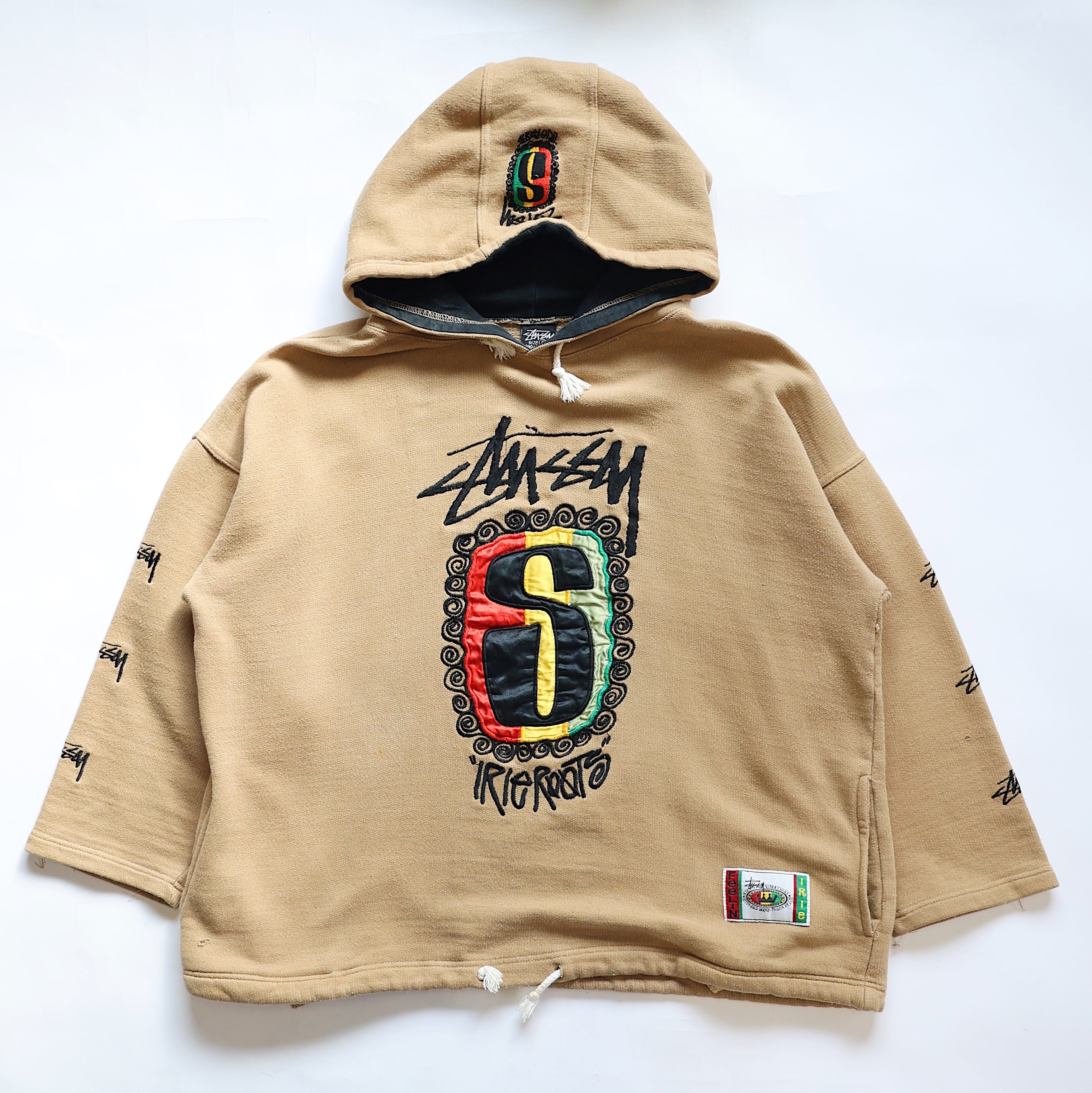 STUSSY FEELIN IRIE RASTA HOODIE
