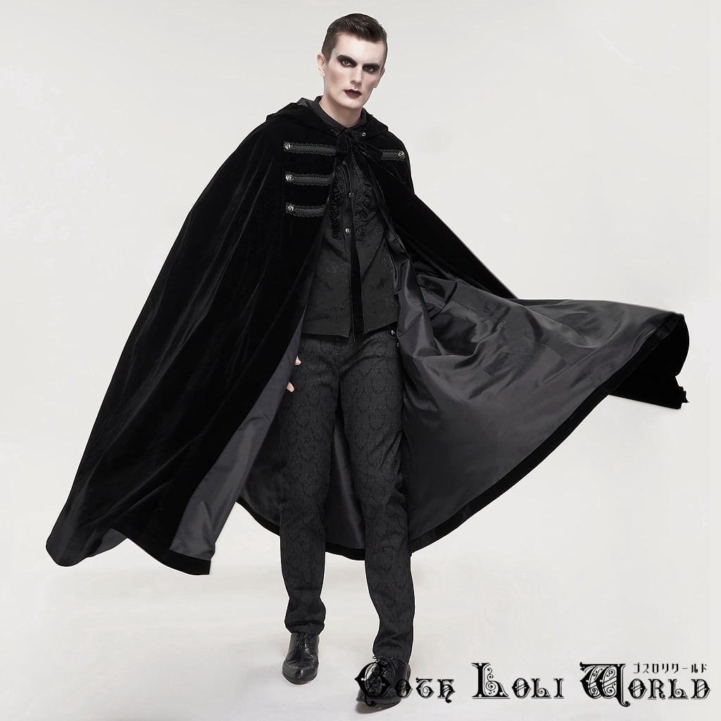 Jimmy Hourihan Dublin コート　ケープ　マント　羽織り　黒 Jimmy Hourihan Dublin コート ケープ マント 羽織り 黒
