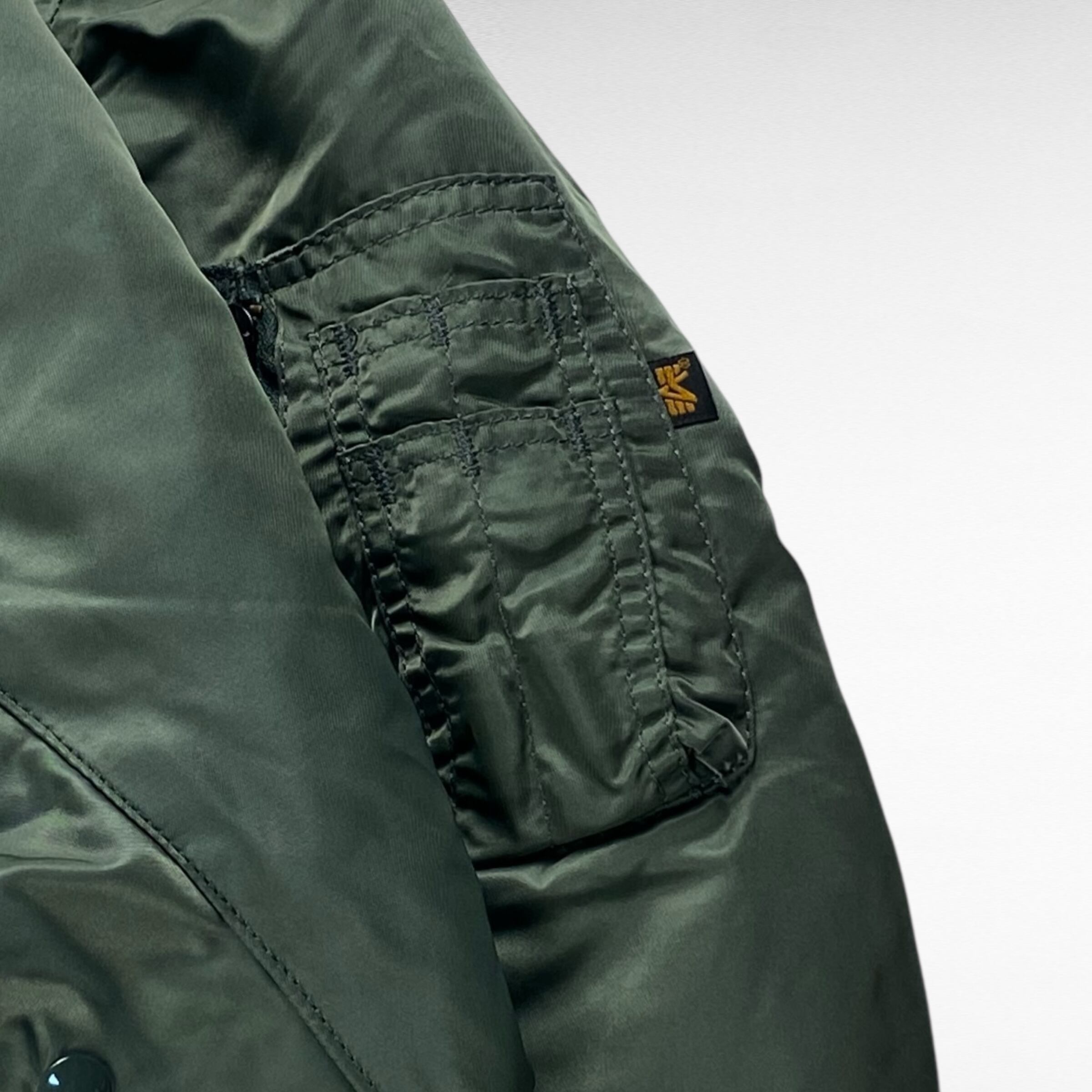 90's】 アルファ USA製 MA-1 フライトジャケット リバーシブル