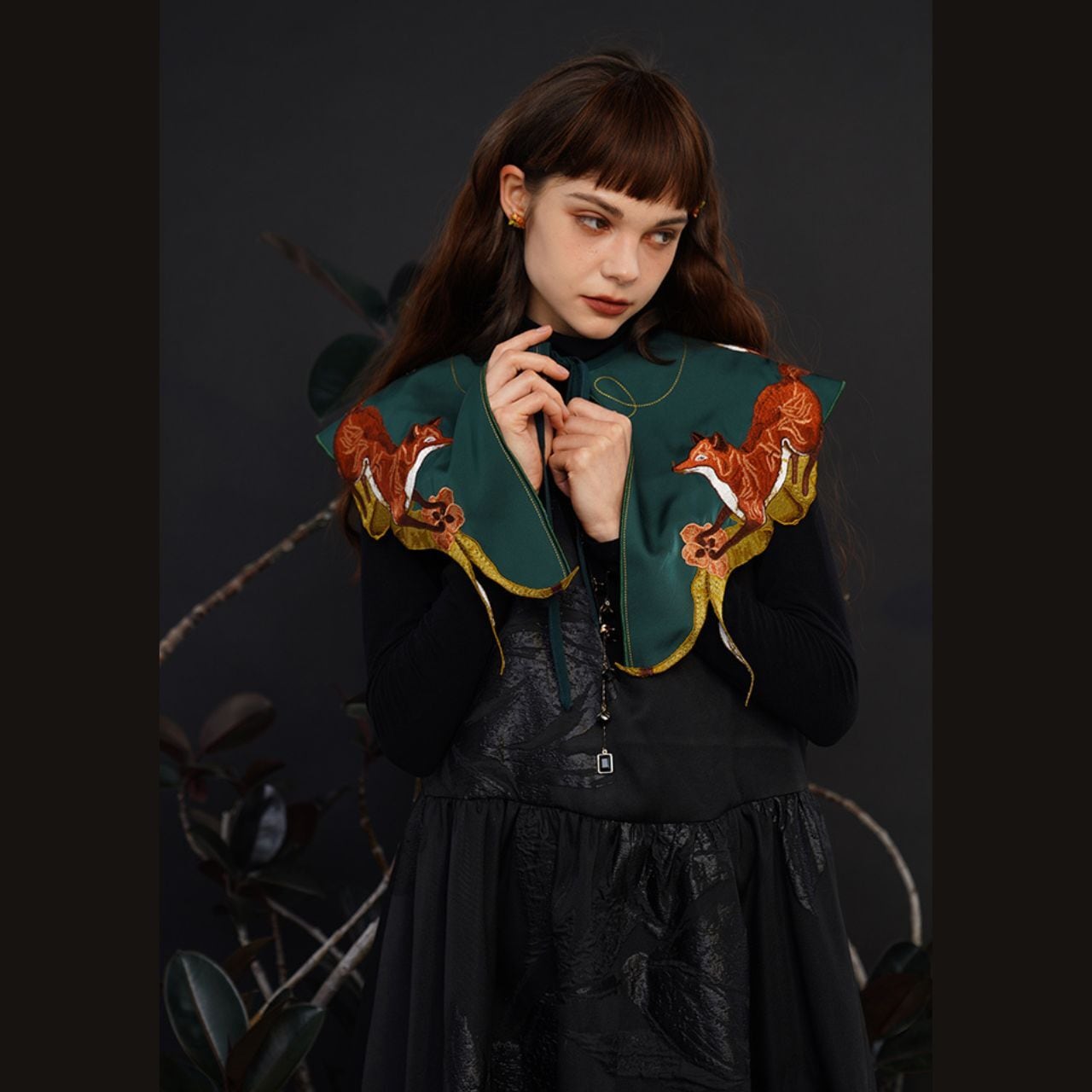 きつねケープ E00005 | EMMA GRAND