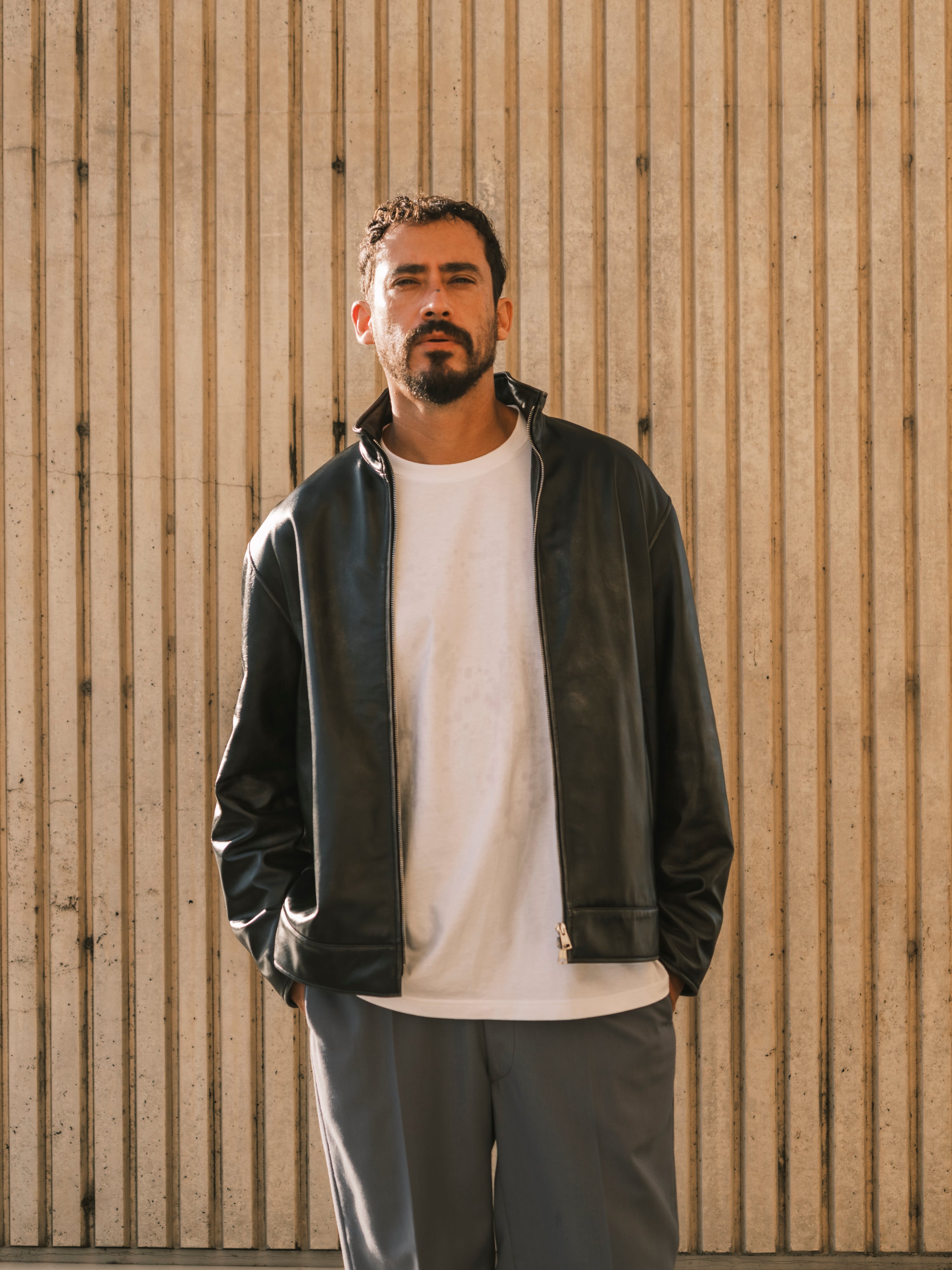 BRD BASIC LONG SLEEVE TEE / WHITE | broader