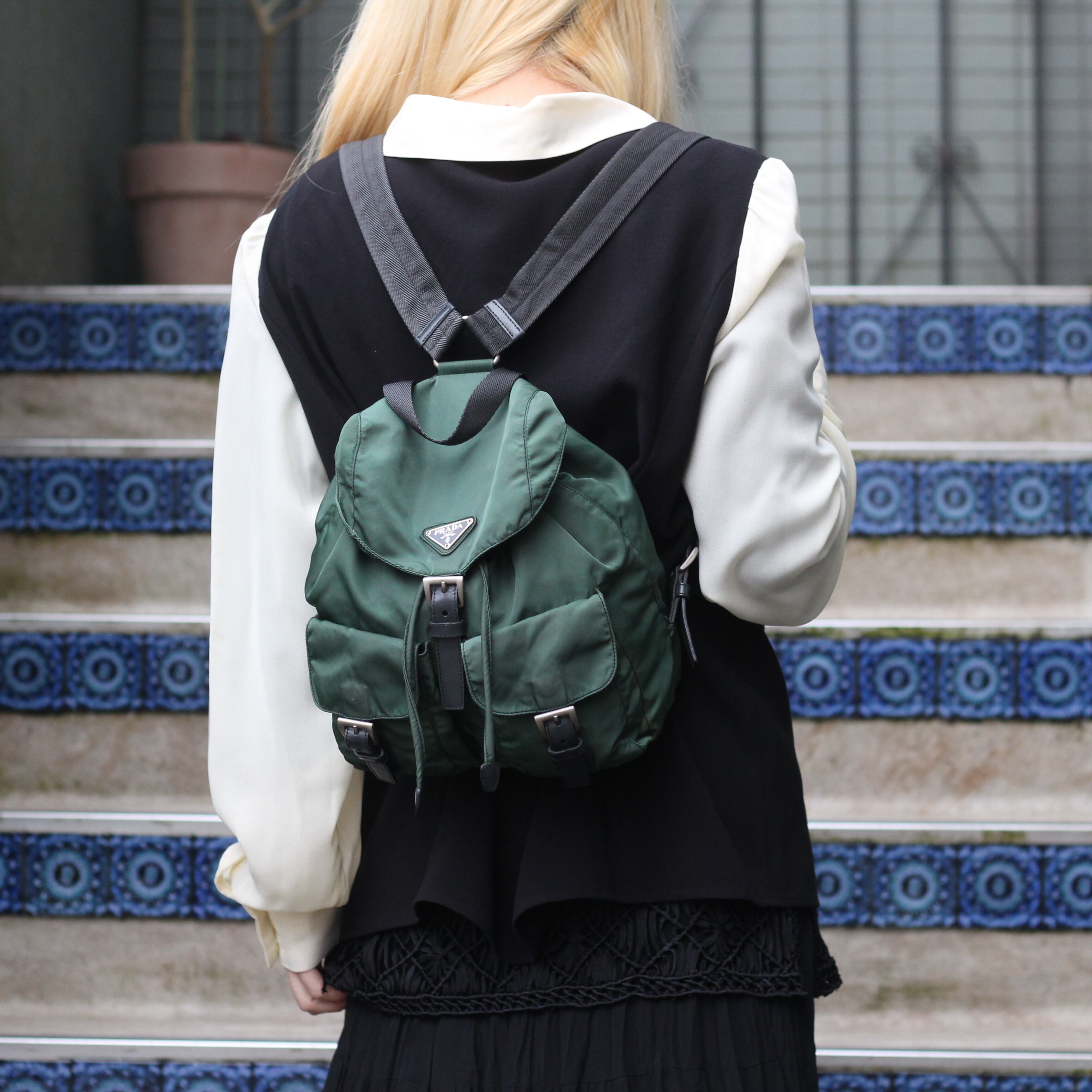 PRADA プラダロゴナイロンリュックサック | skisharp.com