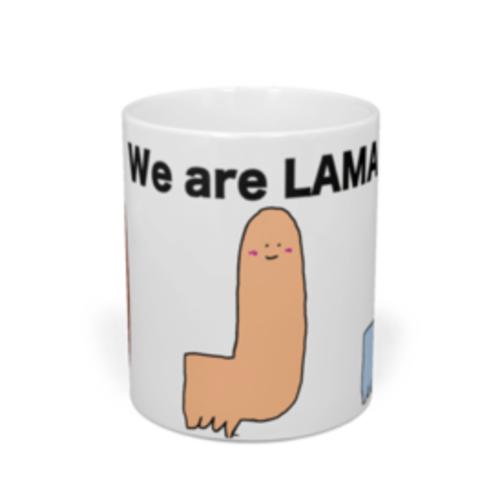 DOGE mug LAMA・LAMA・LAMA 送料込