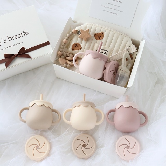 【即納】出産祝いギフト5点セット 2.soy milk