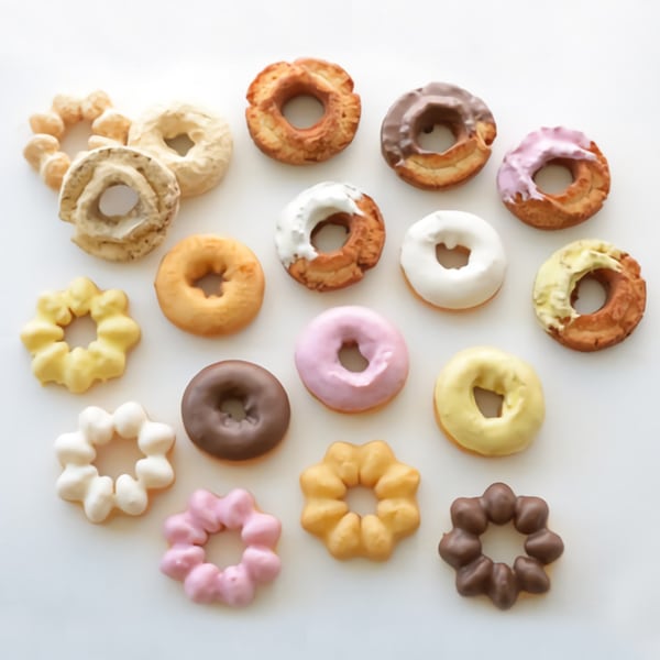 【能登復興支援】ウフフドーナチュ(ドーナツ) 10種類10個の中から希望により100個セット 能登復興支援】ウフフドーナチュ(ドーナツ) 10種類10個の中から希望