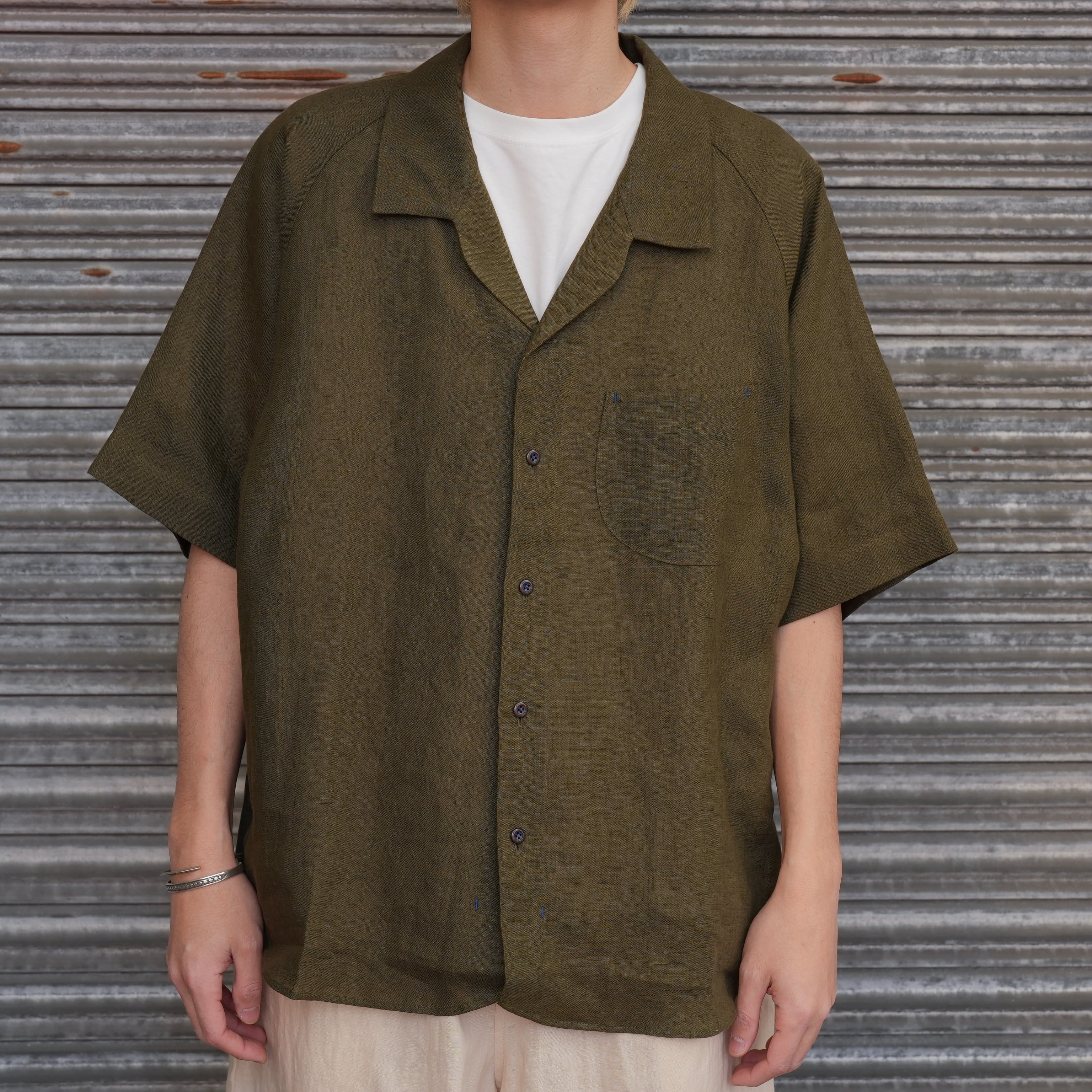 Y*N様 Gorsch 26SS French Linen Open Colla Gorsch the merry coachman(ゴーシュザメリーコーチマン) 26SS 