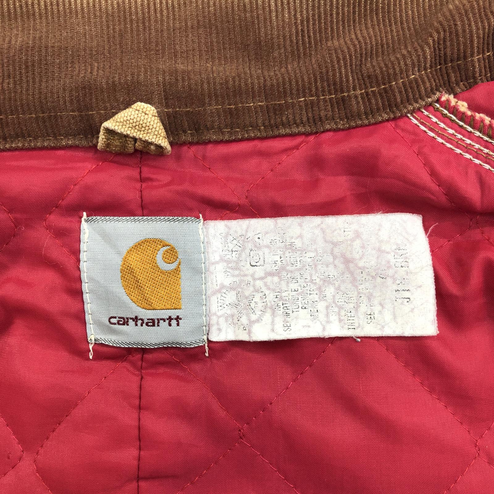 CARHARTT カーハート 80年代 USA製 J18 BRN ダック地 ワークジャケット
