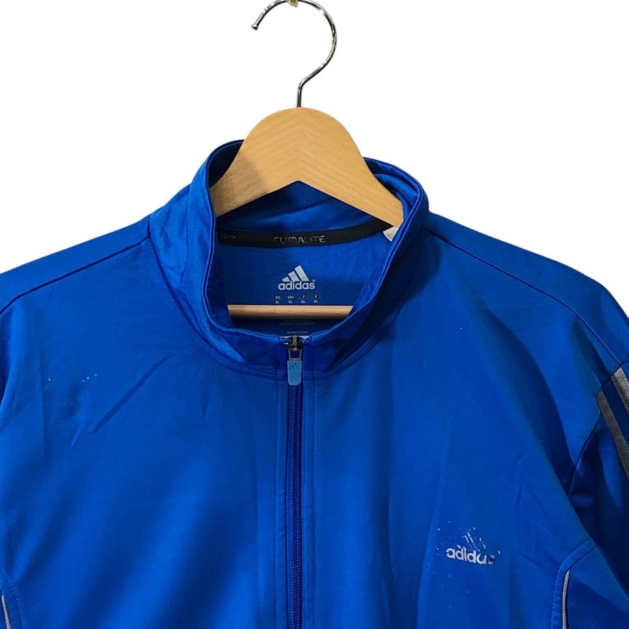 adidas アディダス CLIMALITE トラックジャケット カンボジア製 XL