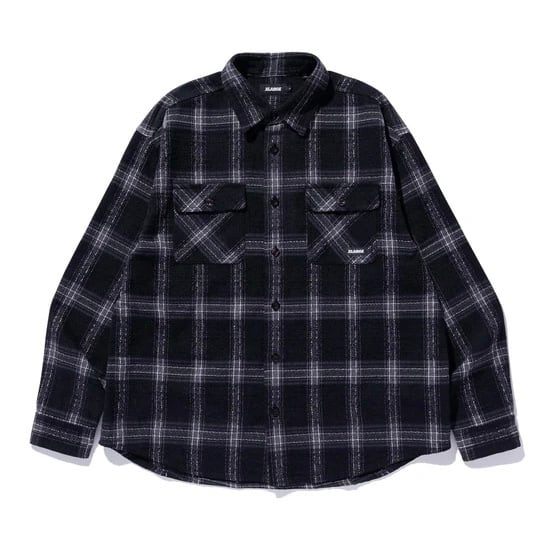 【XLARGE】URBAN PLAID L/S SHIRT【エクストララージ】