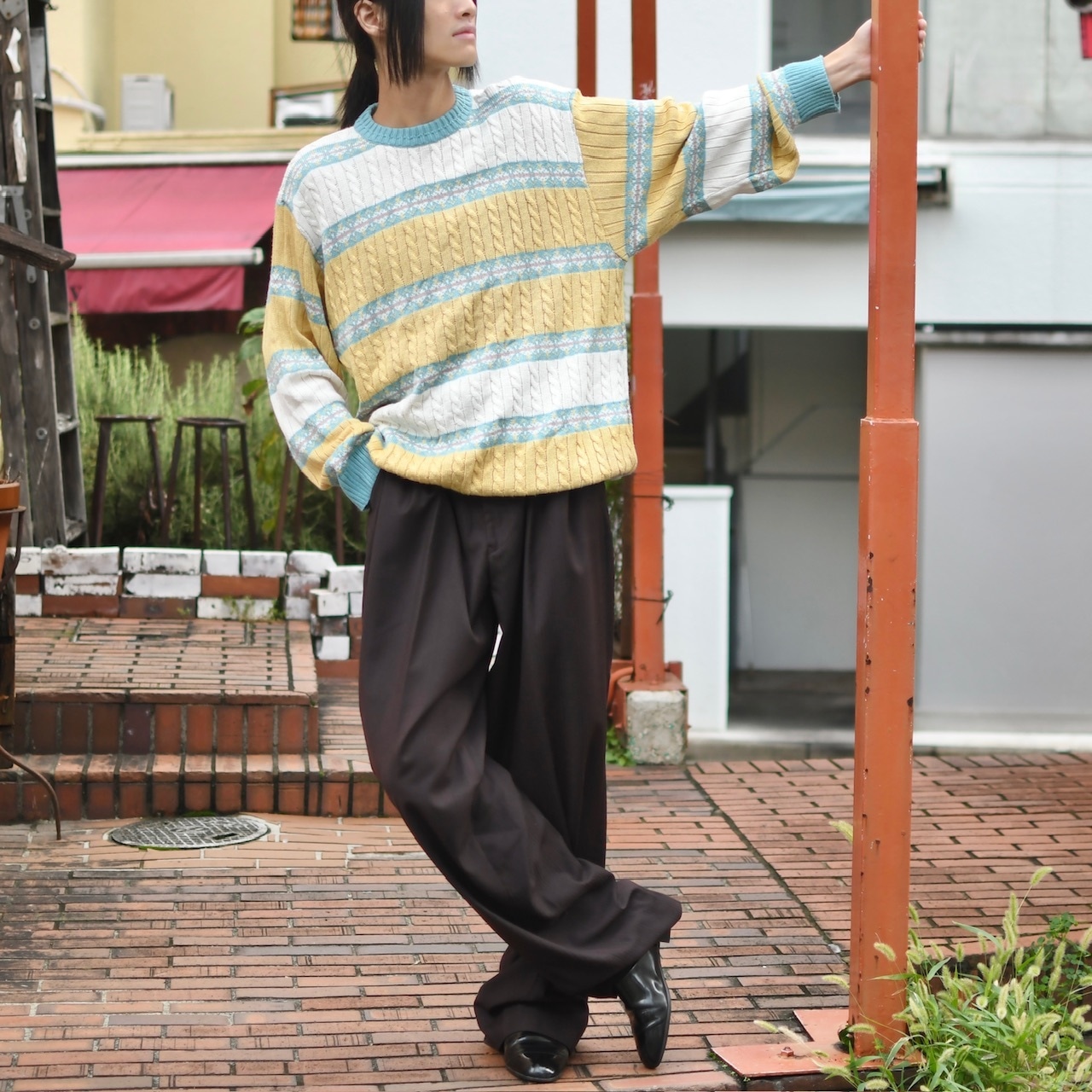 design acrylic knit