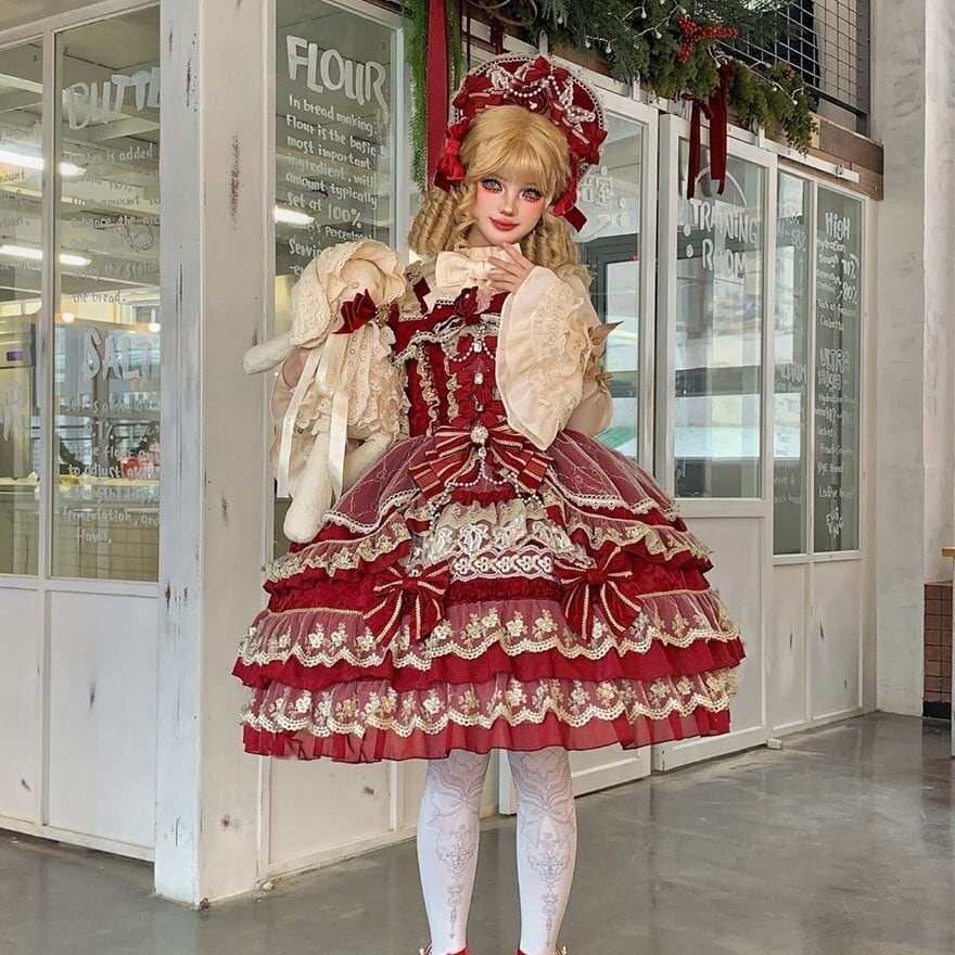 ゴスロリ ロリィタドレス レース フリル 姫ワンピ｜SEASONZ | ロリータ