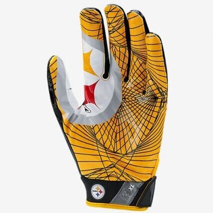 アメフト NIKE VAPOR スティーラーズ グローブ 2XLサイズ【新品