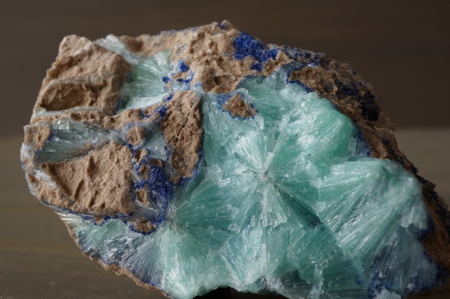 ブルーアラゴナイト/アズライト　Blue Aragonite / Azurite  784